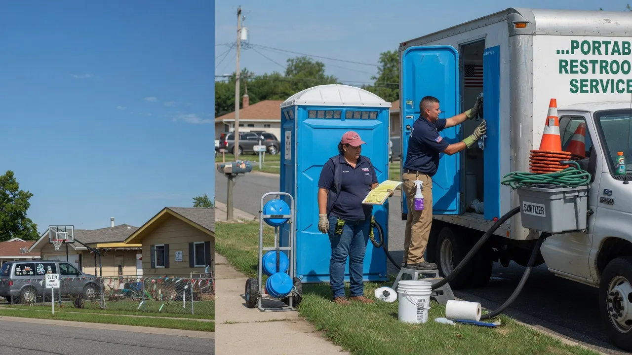 Porta Potty Rental in Clever, MO near me